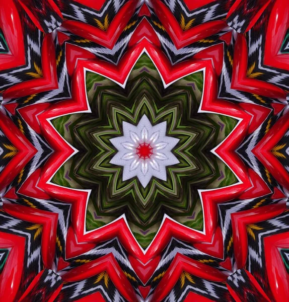 Kaleydoskop geçmişi. Çoklu renkli doku çizimi.