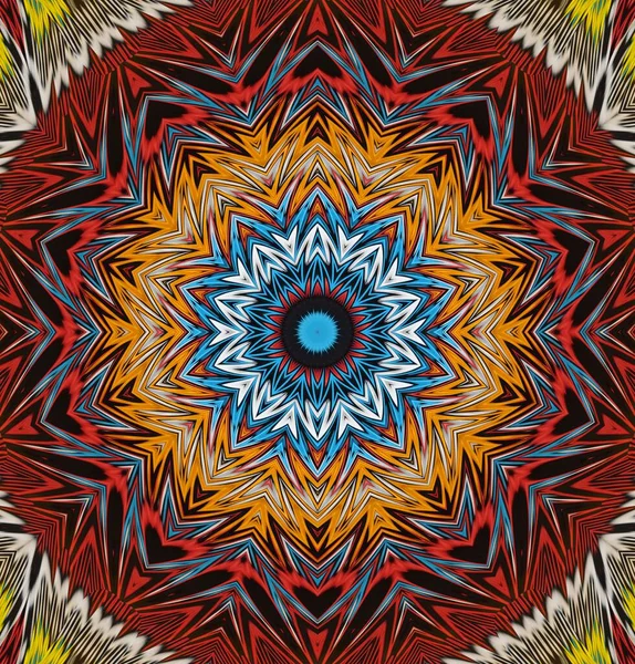 Kaleidoscope Background Multi Colored Texture Illustration — Stock Photo, Image