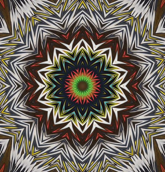 Kaleydoskop geçmişi. Çoklu renkli doku çizimi.