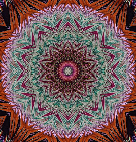 Kaleydoskop geçmişi. Çoklu renkli doku çizimi.