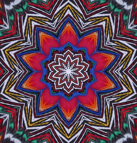 Kaleydoskop geçmişi. Çoklu renkli doku çizimi.