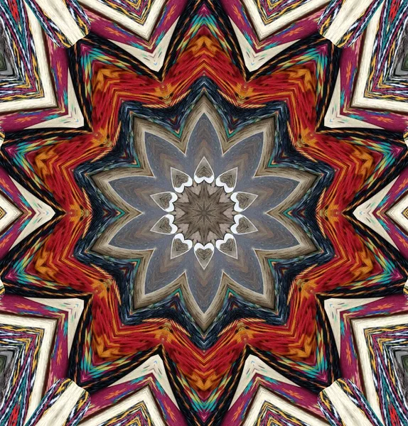 Kaleidoskop Pozadí Multibarevná Ilustrace Textury — Stock fotografie