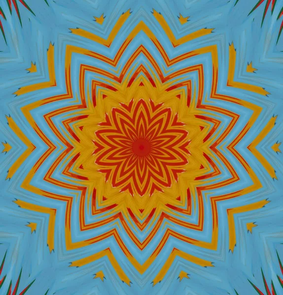 Kaleydoskop geçmişi. Çoklu renkli doku çizimi.