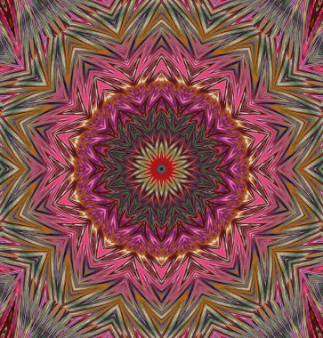 Kaleydoskop geçmişi. Çoklu renkli doku çizimi.