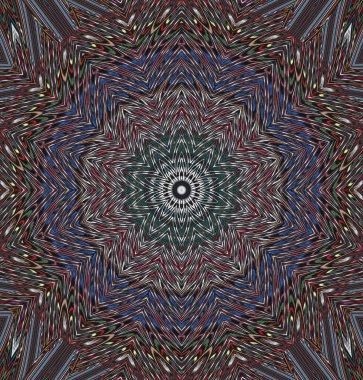 Kaleydoskop geçmişi. Çoklu renkli doku çizimi.