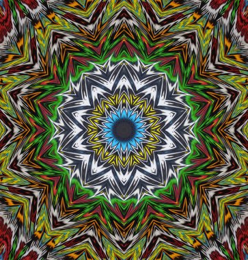 Kaleydoskop geçmişi. Çoklu renkli doku çizimi.