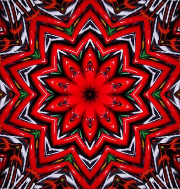 Kaleydoskop geçmişi. Çoklu renkli doku çizimi.