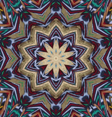 Kaleydoskop geçmişi. Çoklu renkli doku çizimi.
