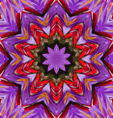 Kaleydoskop geçmişi. Çoklu renkli doku çizimi.