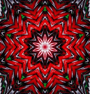 Kaleydoskop geçmişi. Çoklu renkli doku çizimi.