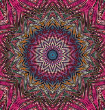 Kaleydoskop geçmişi. Çoklu renkli doku çizimi.