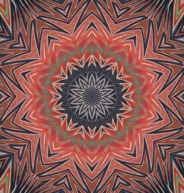 Kaleydoskop geçmişi. Çoklu renkli doku çizimi.