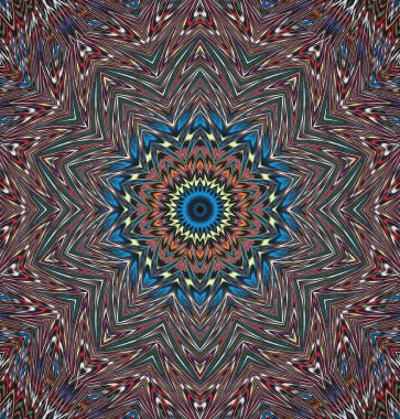 Kaleydoskop geçmişi. Çoklu renkli doku çizimi.