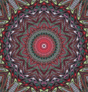 Kaleydoskop geçmişi. Çoklu renkli doku çizimi.