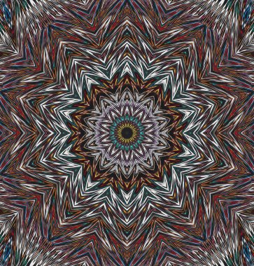 Kaleydoskop geçmişi. Çoklu renkli doku çizimi.