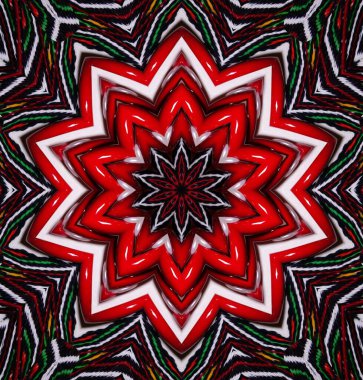 Kaleydoskop geçmişi. Çoklu renkli doku çizimi.