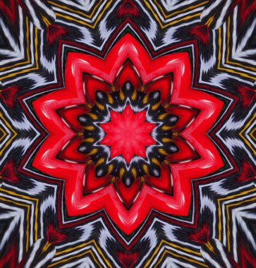 Kaleydoskop geçmişi. Çoklu renkli doku çizimi.