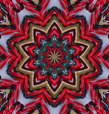 Kaleydoskop geçmişi. Çoklu renkli doku çizimi.