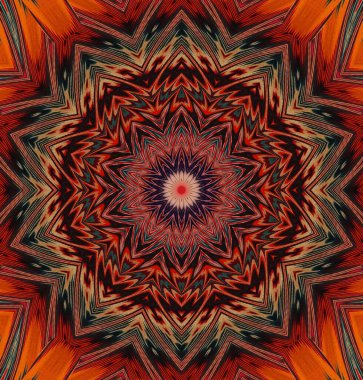 Kaleydoskop geçmişi. Çoklu renkli doku çizimi.