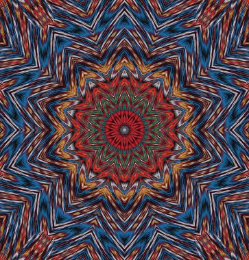 Kaleydoskop geçmişi. Çoklu renkli doku çizimi.