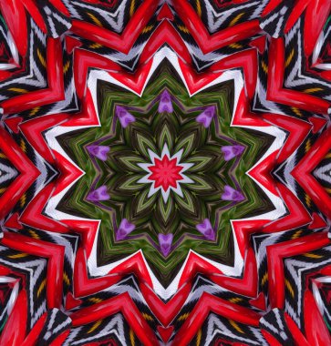 Kaleydoskop geçmişi. Çoklu renkli doku çizimi.