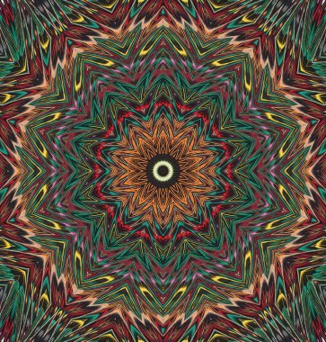 Kaleydoskop geçmişi. Çoklu renkli doku çizimi.