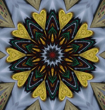 Kaleydoskop geçmişi. Çoklu renkli doku çizimi.