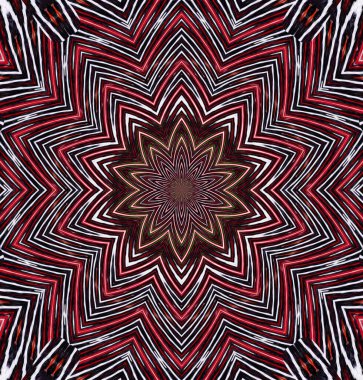 Kaleydoskop geçmişi. Çoklu renkli doku çizimi.