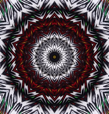 Kaleydoskop geçmişi. Çoklu renkli doku çizimi.