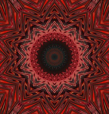 Kaleydoskop geçmişi. Çoklu renkli doku çizimi.