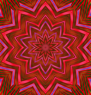 Kaleydoskop geçmişi. Çoklu renkli doku çizimi.