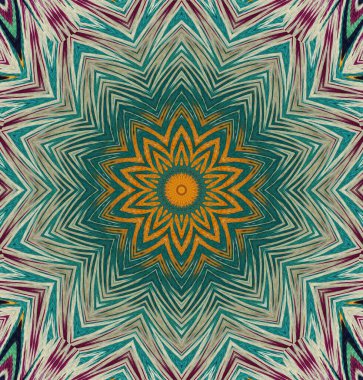 Kaleydoskop geçmişi. Çoklu renkli doku çizimi.