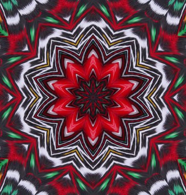 Kaleydoskop geçmişi. Çoklu renkli doku çizimi.