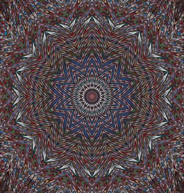 Kaleydoskop geçmişi. Çoklu renkli doku çizimi.