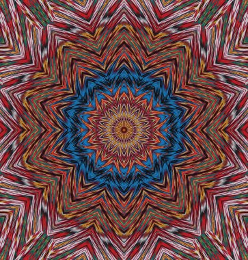 Kaleydoskop geçmişi. Çoklu renkli doku çizimi.