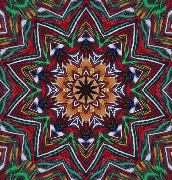 Kaleidoskop Pozadí Multibarevná Ilustrace Textury — Stock fotografie