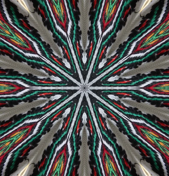 Caleidoscópio Fundo Ilustração Textura Multicolorida — Fotografia de Stock