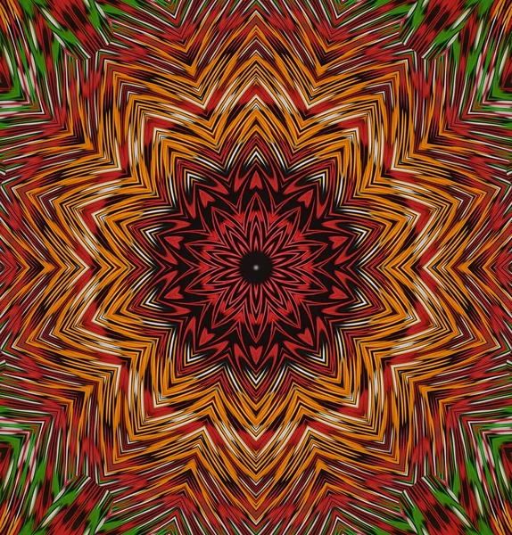 Kaleidoscope Background Multi Colored Texture Illustration — Stock Photo, Image