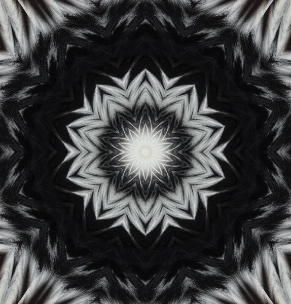 Kaleidoskop Hintergrund Vielfarbige Textur Illustration — Stockfoto
