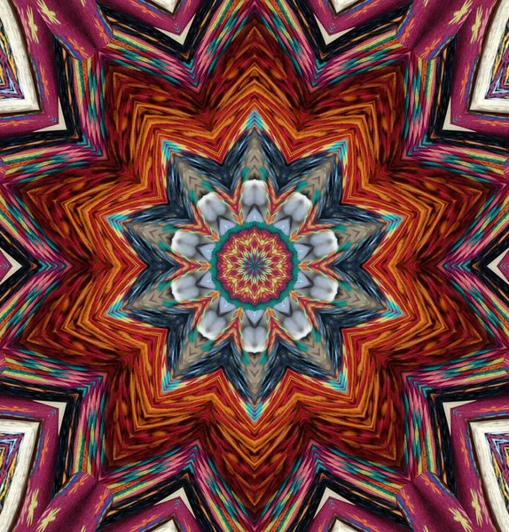 Kaleydoskop geçmişi. Çoklu renkli doku çizimi.