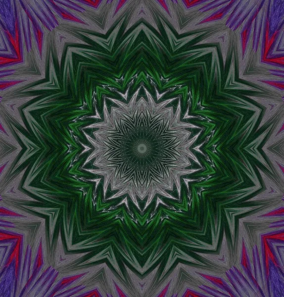 Kaléidoscope Fond Illustration Texture Multicolore — Photo