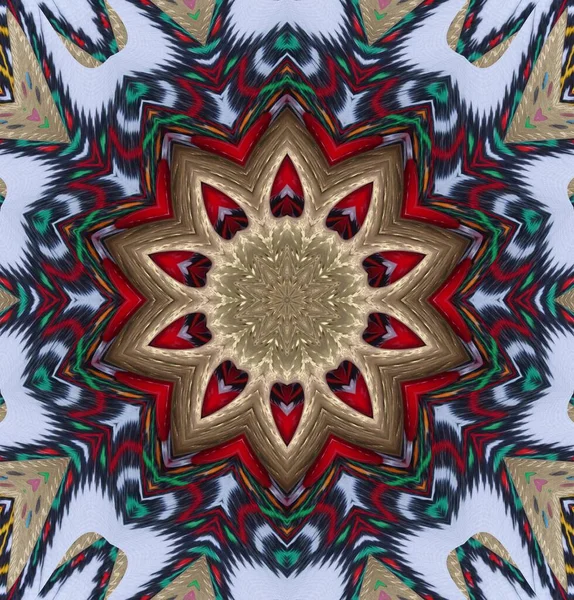 Kaleidoskop Pozadí Multibarevná Ilustrace Textury — Stock fotografie