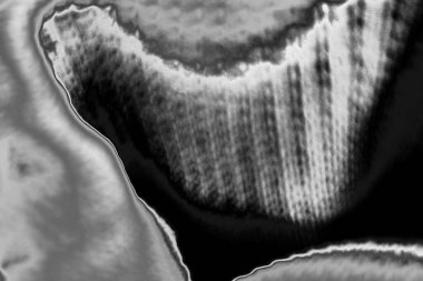 Soyut arkaplan. Monokrom dokusu. Resim siyah ve beyaz tonları içerir.