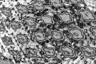 Soyut arkaplan. Monokrom dokusu. Resim siyah ve beyaz tonları içerir.