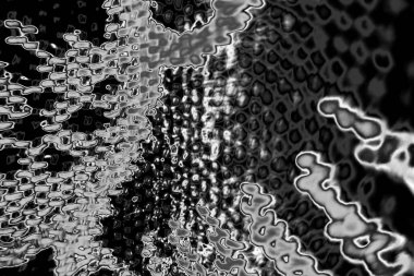 Soyut arkaplan. Monokrom dokusu. Resim siyah ve beyaz tonları içerir.