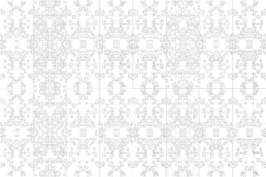 Soyut arkaplan. Monokrom dokusu. Beyaz arkaplanda siyah beyaz çizgiler.