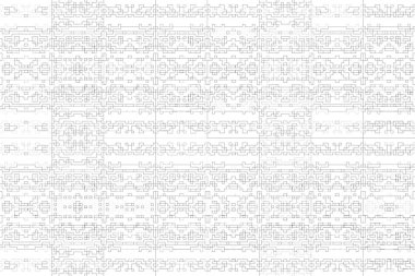 Soyut arkaplan. Monokrom dokusu. Beyaz arkaplanda siyah beyaz çizgiler.