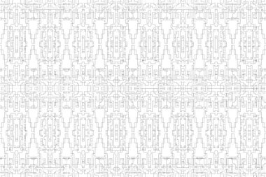 Soyut arkaplan. Monokrom dokusu. Beyaz arkaplanda siyah beyaz çizgiler.