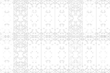 Soyut arkaplan. Monokrom dokusu. Beyaz arkaplanda siyah beyaz çizgiler.