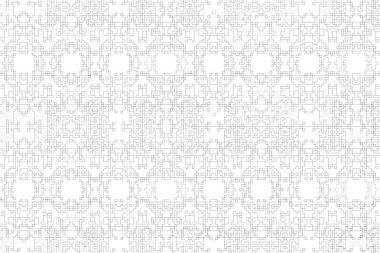 Soyut arkaplan. Monokrom dokusu. Beyaz arkaplanda siyah beyaz çizgiler.